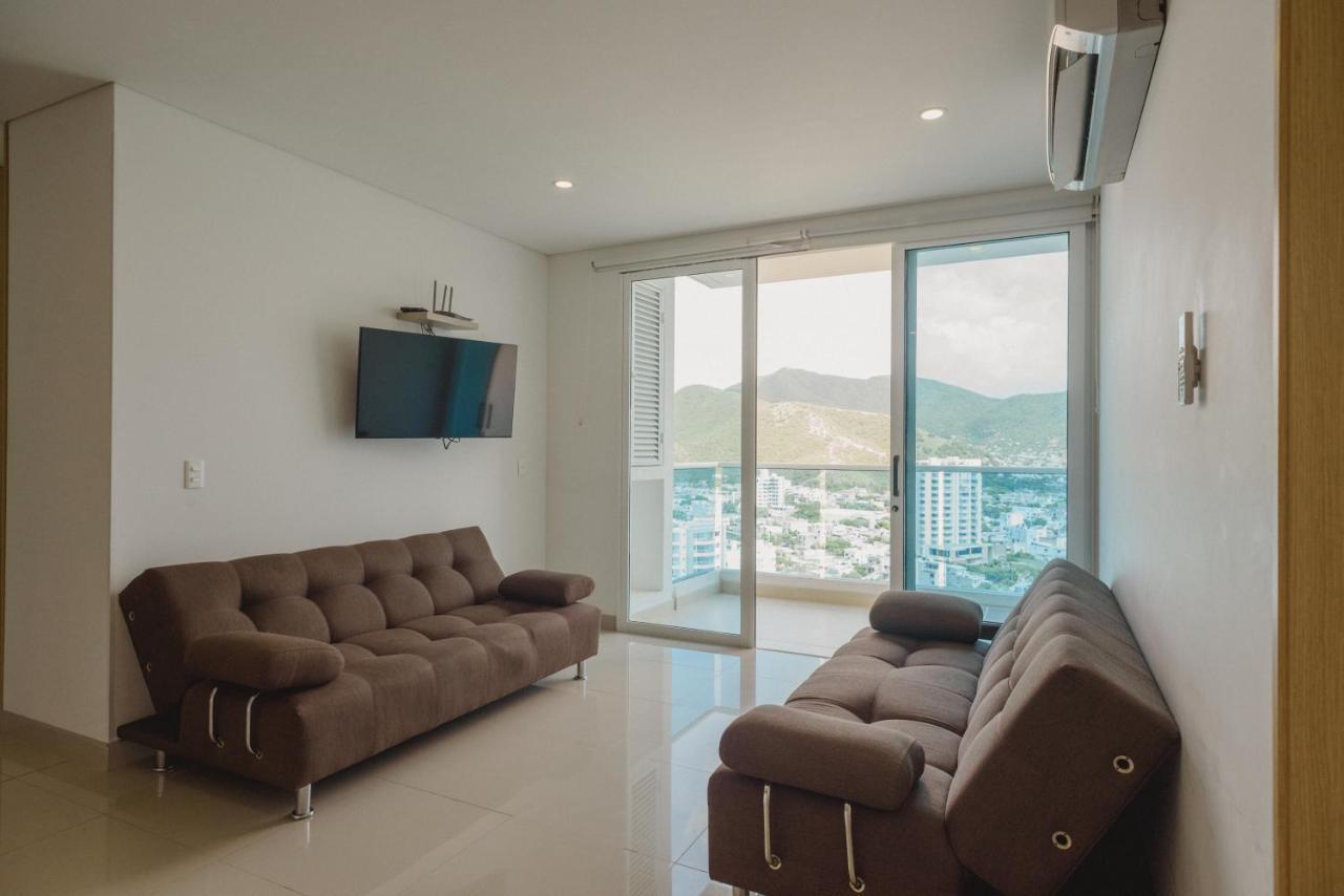 Edificio Reserva Del Mar, Apartamentos 1618, 1614 Y 1714 سانتا مارتا المظهر الخارجي الصورة